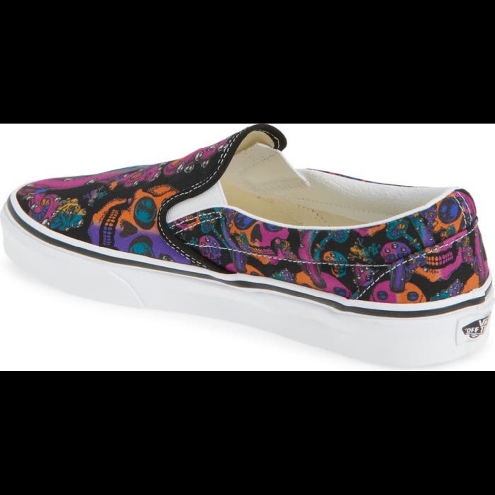 Vans Classic Slip-On Trippy Dip Shoes, Black Multi, Size 7.5 Men/9 Women, NWT - Picture 3 of 7